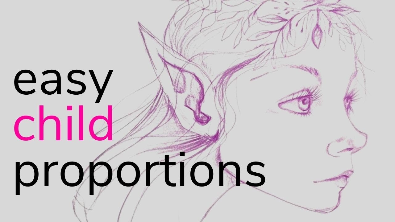 🧚‍♀️ Drawing a CHILD's Fairy FACE for BEGINNERS with Lucy Brydon [#50funfabfairies Lesson 4]