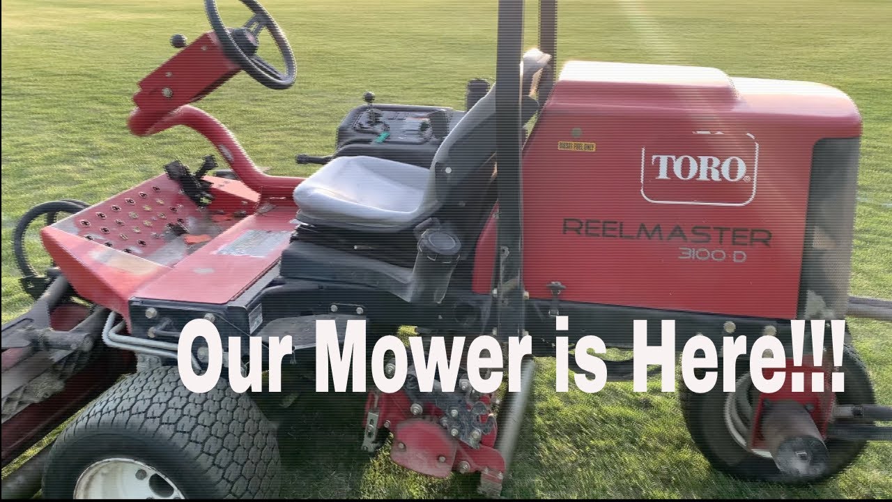 New Toro 3100D Mower - A Reel Mower!!!