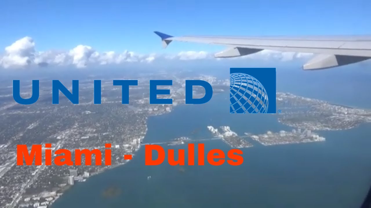 || TRIPREPORT || United Airlines A320 Miami to Washington DC (Dulles Airport) [MIA-IAD]