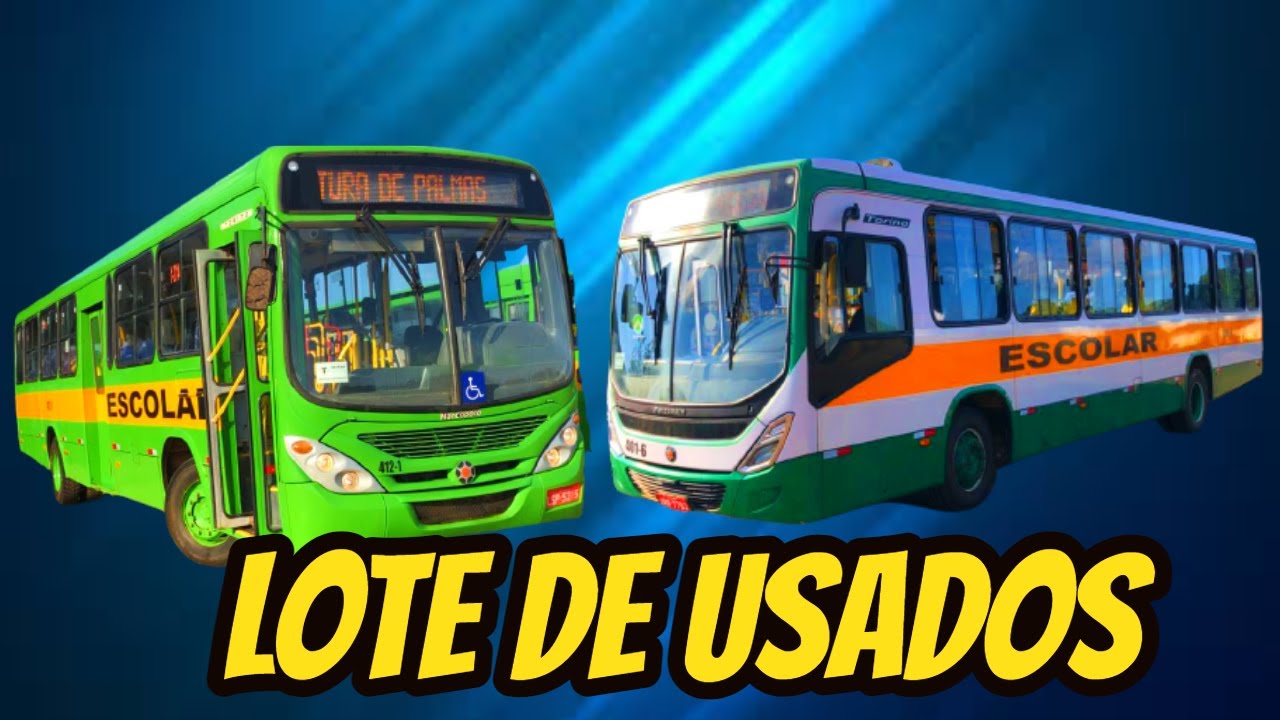 OPORTUNIDADE! LOTES DE ÔNIBUS URBANOS, ANOS 2013 E 2016!
