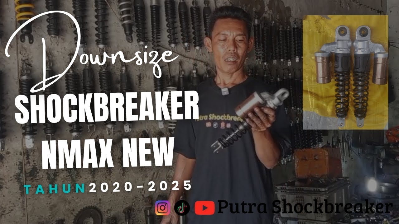 Cara Downsize Shockbreaker Nmax New 2020-2025 | @KANG_Shockbreaker 