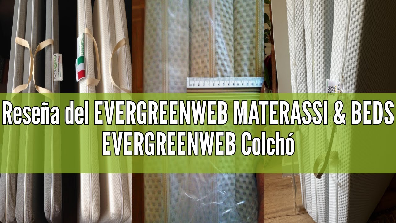 Reseña del EVERGREENWEB MATERASSI & BEDS EVERGREENWEB Colchón Plegable Suelo 80x200 H 9 cm, Colchón
