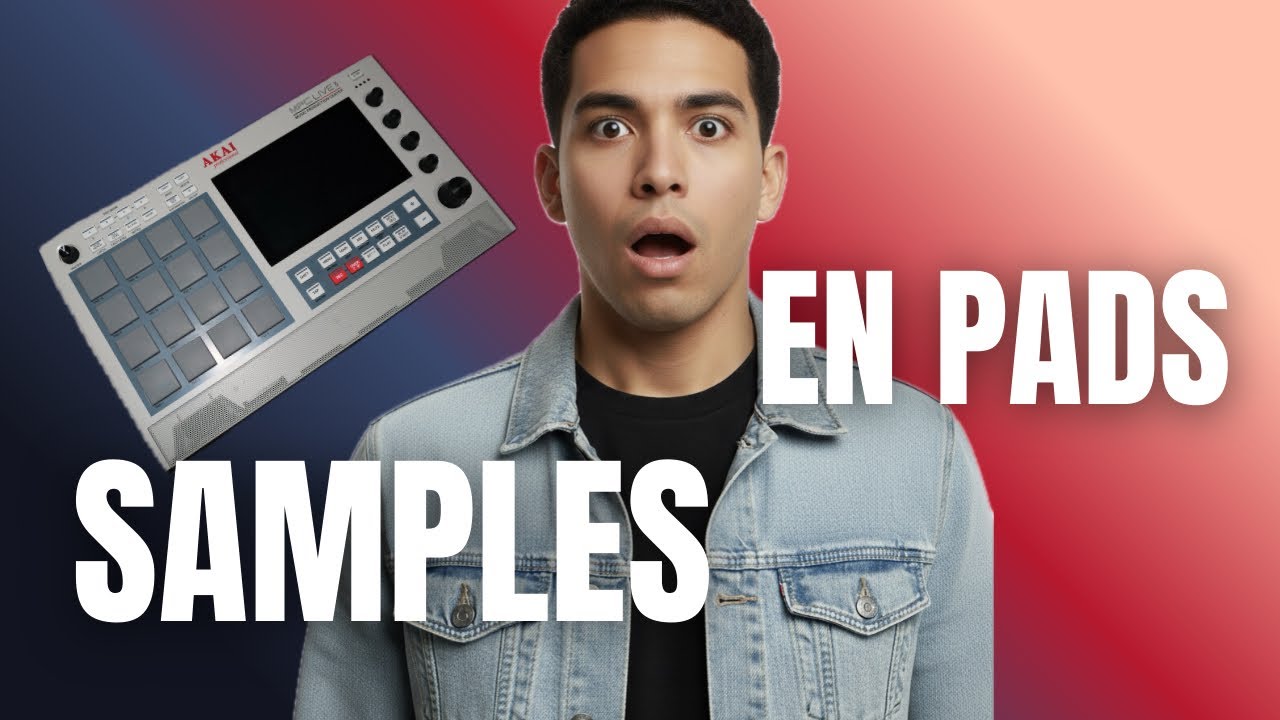 Como cargar SAMPLES a los PADS en Akai MPC Live 2 - Producción Musical Beatmaking