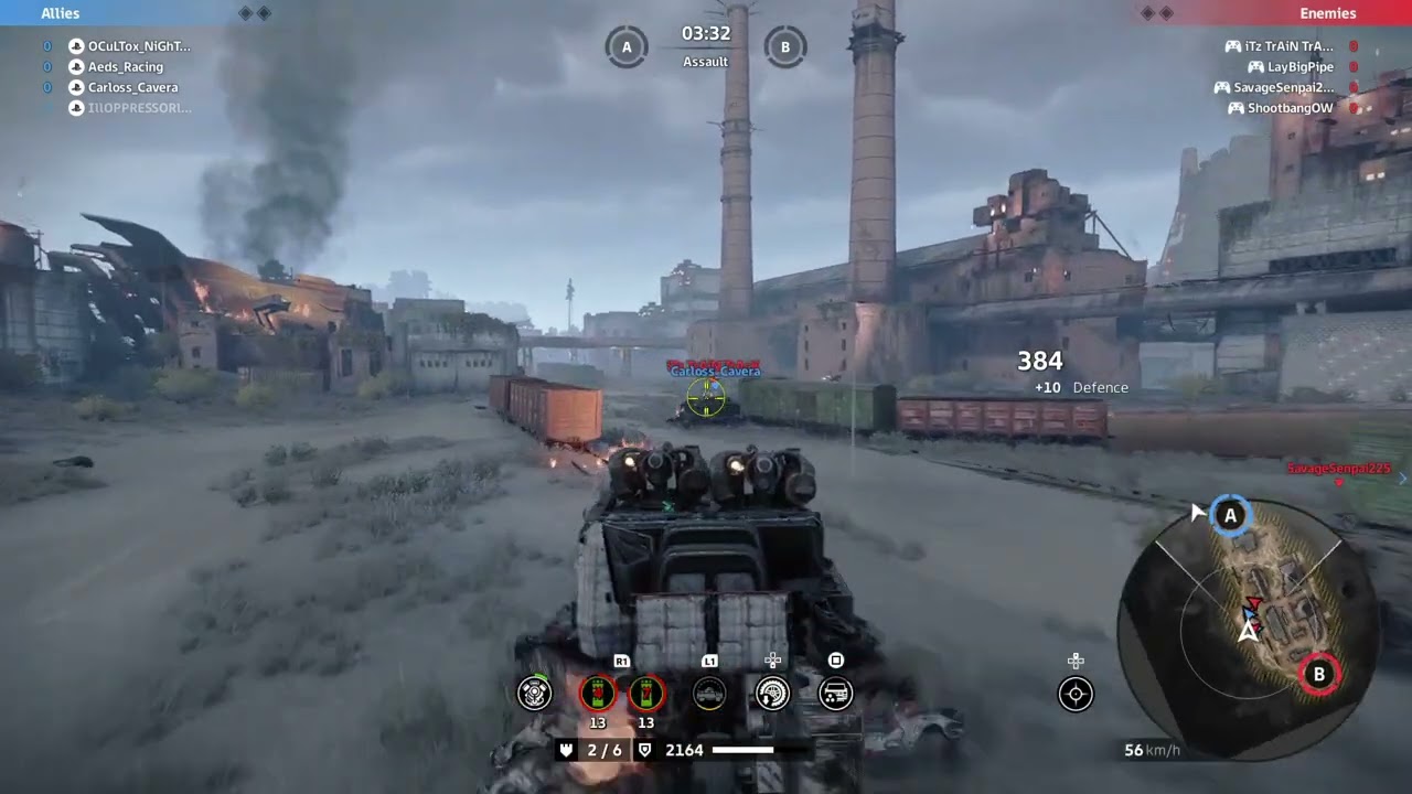 Crossout Cw (FEBEM 3 VS 4 GUILD) Derrota