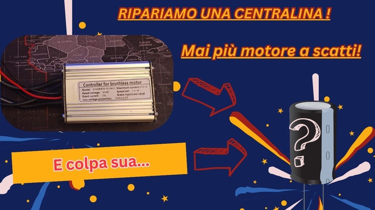 RIPARIAMO la CENTRALINA della tua EBIKE o del tuo MONOPATTINO! RISPARMIERAI €50! TUTORIAL COMPLETO!