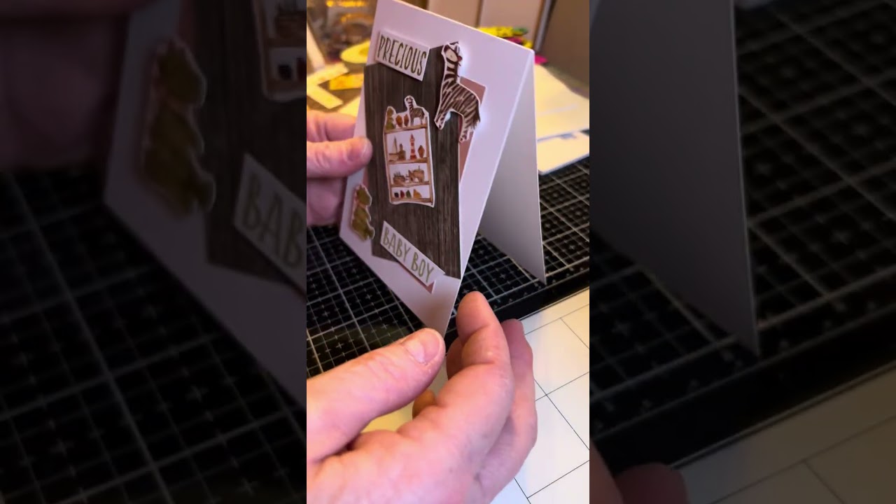 Let’s make some cards and chit chat/Did you see the dog show? 