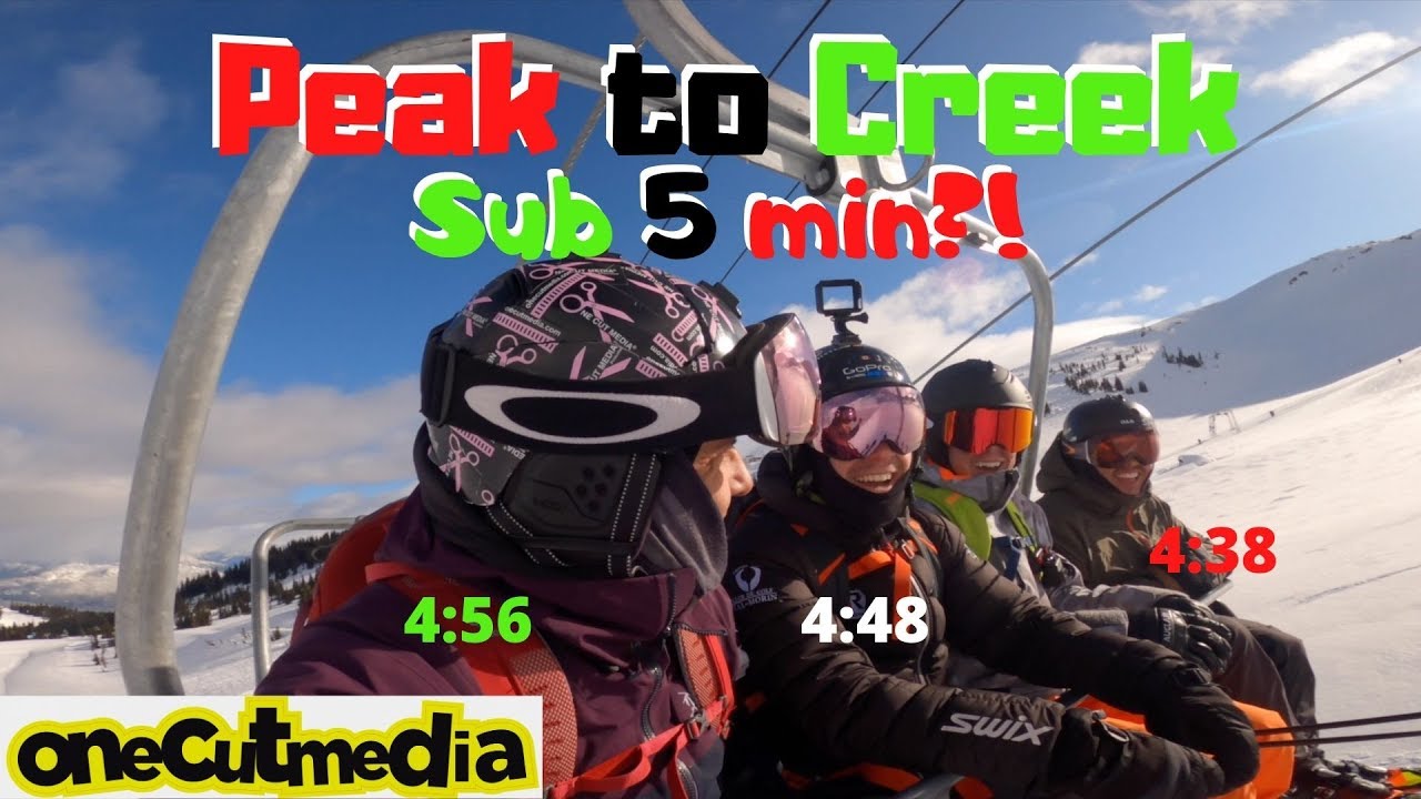Peak to Creek in Under 5 Min?! Just Maybe   onecutmedia