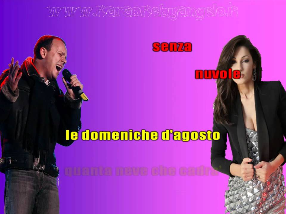 Gigi D'Alessio & Anna Tatangelo   Un nuovo bacio KARAOKE con Voce Gigi