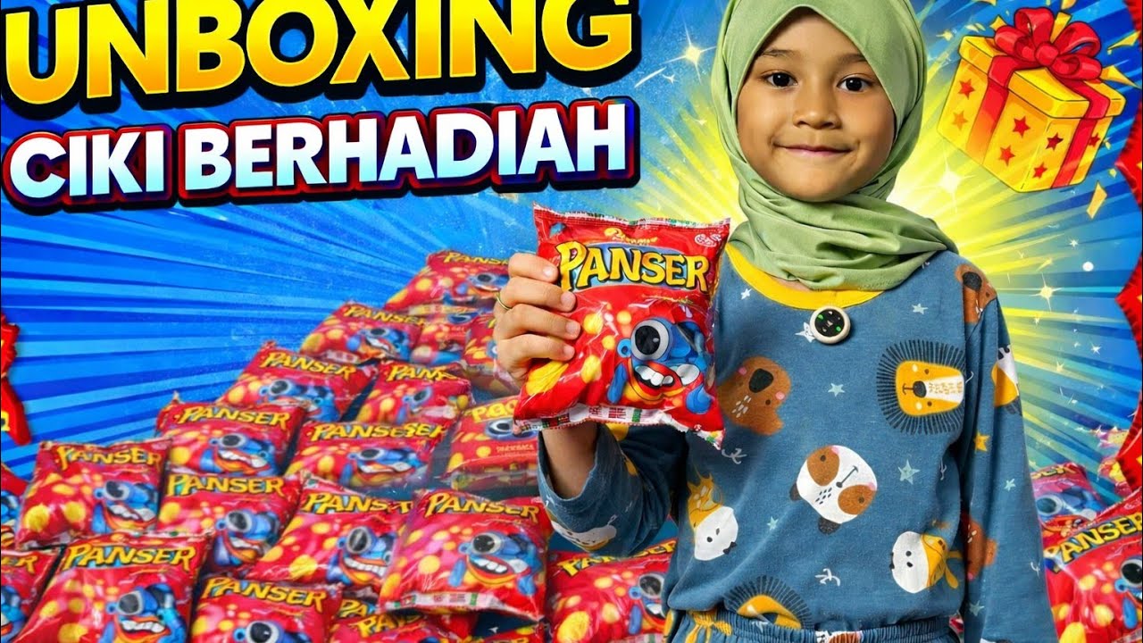 MANTAP ‼️ UNBOXING CIKI PANSER BERHADIAH BUKA PERTAMA LANGSUNG DAPAT❗️