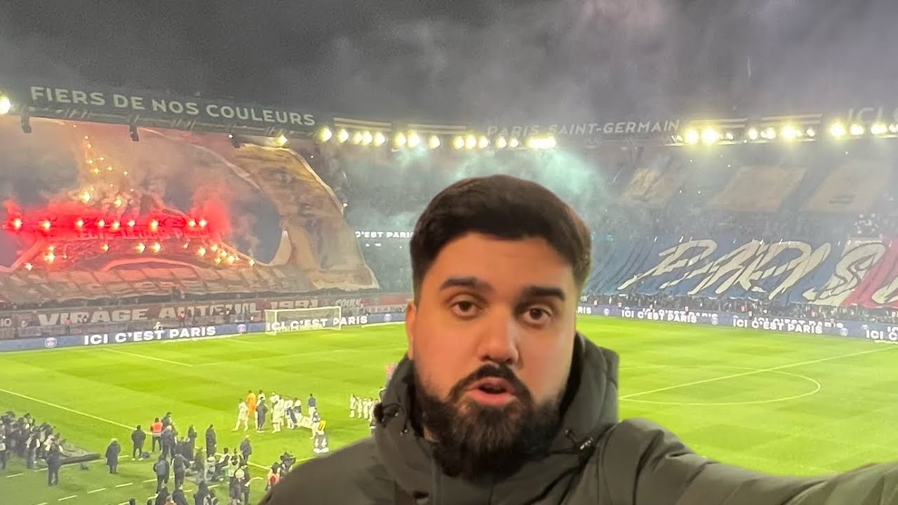 CRAZY ATMOSPHERE AS PSG WIN THE FIRST PARISIAN DERBY IN 48 YEARS!!!!!!!!