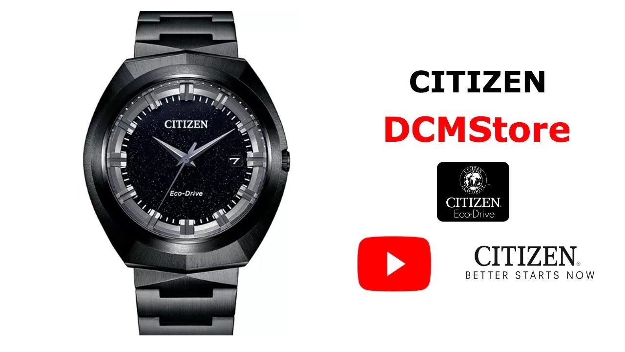 BN1015-52E Citizen Eco-drive 365 Black Ip Dial