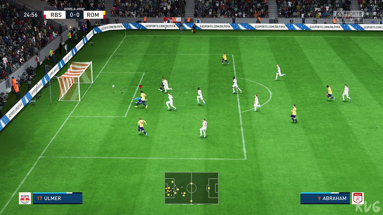 FIFA 23 - FC Red Bull Salzburg vs AS Roma - Gameplay (PS5 UHD) [4K60FPS]