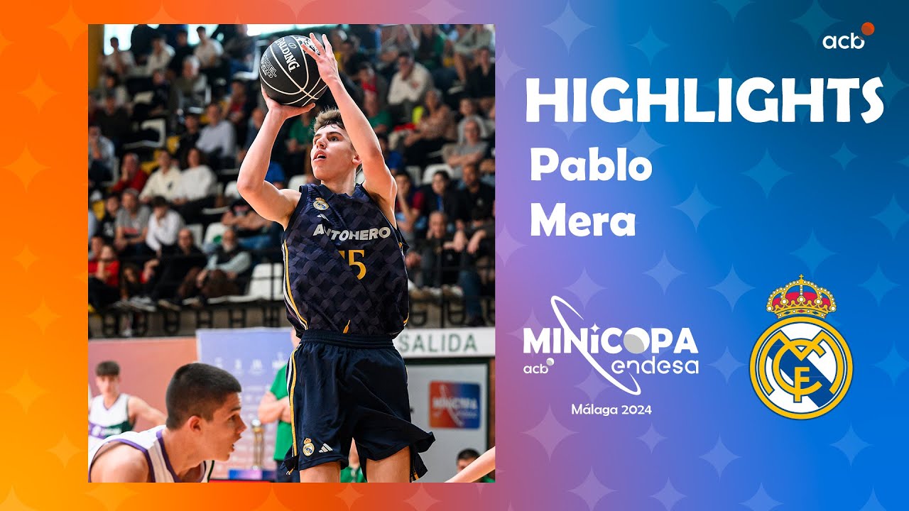 PABLO MERA muestra su versión más anotadora ante Unicaja Andalucía | Minicopa Endesa Málaga 2024