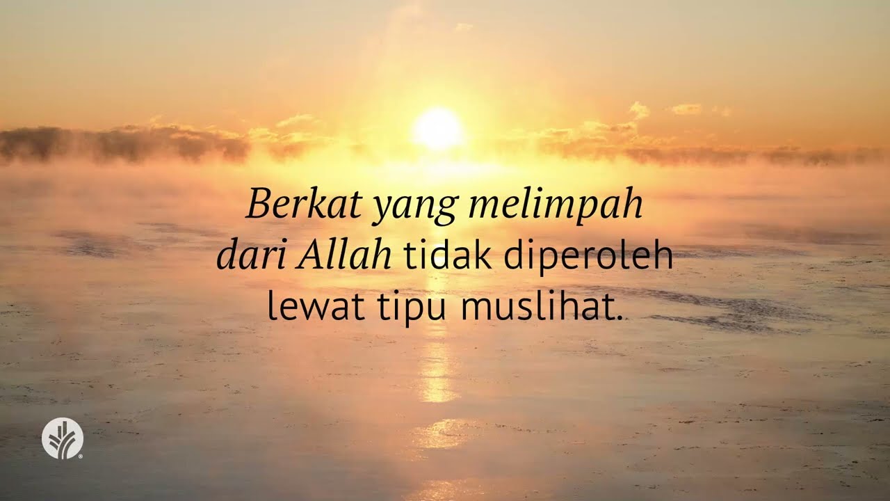 Berpegang Teguh kepada Allah | Kejadian 32:22-28 | Video Renungan Santapan Rohani