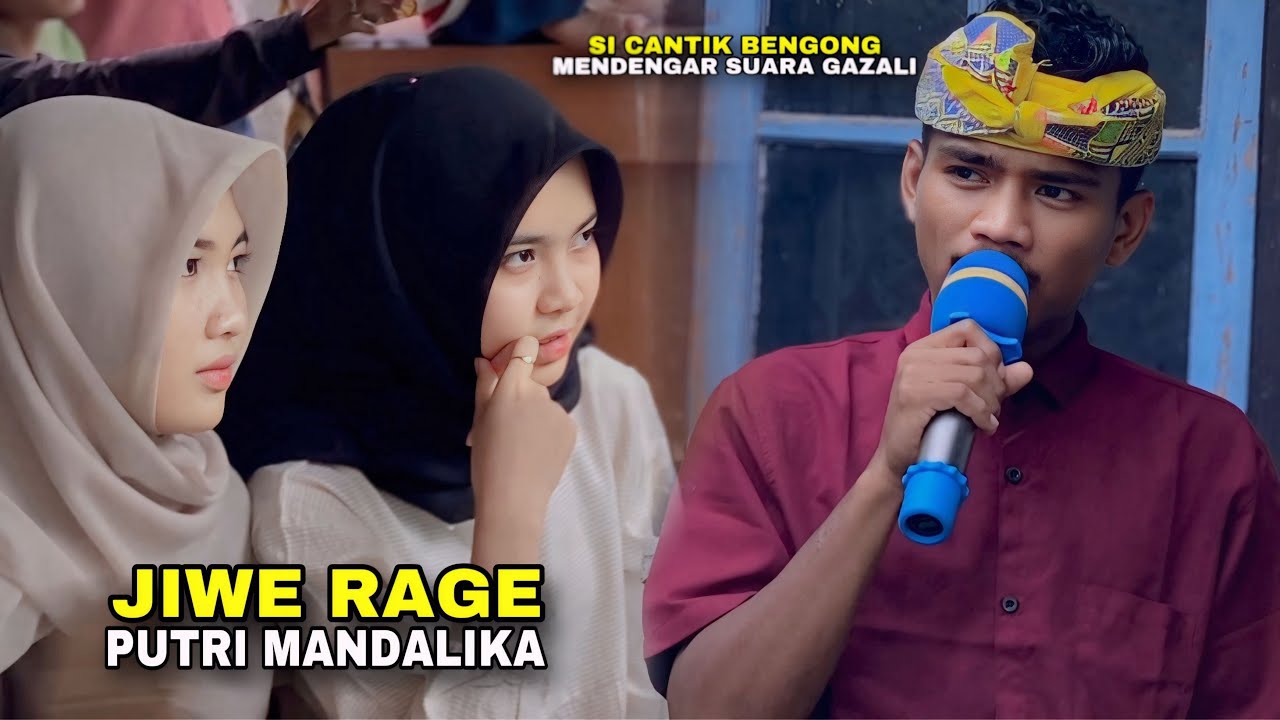 LAGU SASAK JIWE RAGE & PUTRI MANDALIKA BIKIN DUA GADIS CANTIK BENGONG MENDENGAR SUARA GAZALI ALBA 05