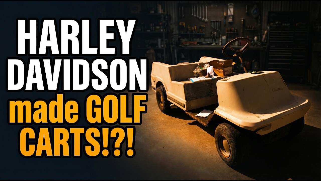 1976 Harley Davidson Golf Cart Project Part 1