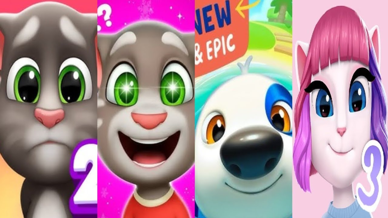 My talking tom cat vs 
