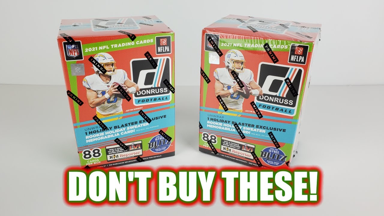 2021 Donruss Football Holiday Blasters! NEW RELEASE!