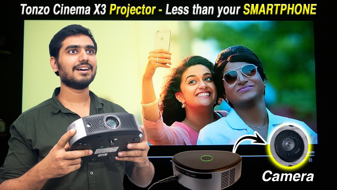 Tonzo Cinema X3 - Best Projector Under Rs.12,000/- Projector Unboxing &ndash; Mohammed Raja
