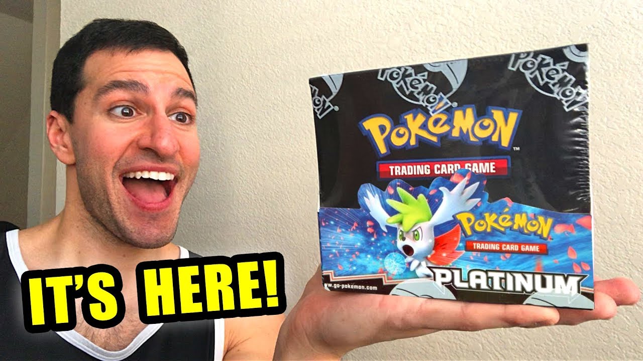 *VERY RARE POKEMON BOX!* Opening Pokemon Cards PLATINUM BASE SET Booster Box!