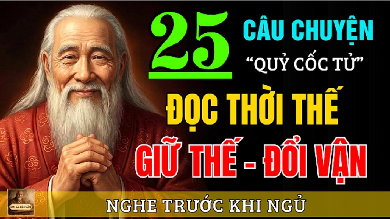 25 Câu Chuyện QUỶ CỐC TỬ Giúp Bạn ĐIỀU THẾ TRONG IM LẶNG, THẮNG MÀ KHÔNG ĐÁNH | Triết Lý Cuộc Sống