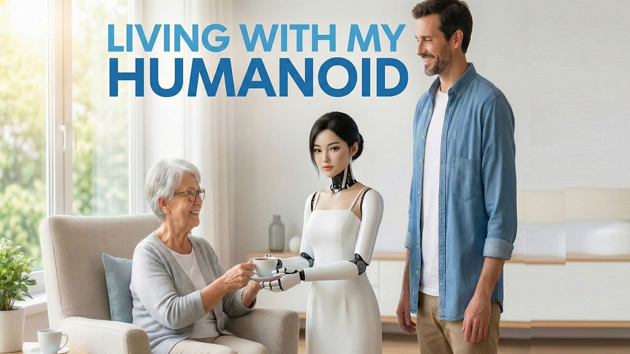 A Full Day Routine of an AI Caregiver Robot to 85-Year-Old Grandma 👵🤖 4K Ultra-Realistic