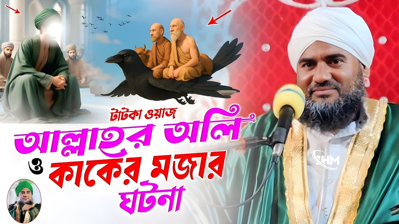 আল্লাহর অলি ও কাকের মজার ঘটনা 😲🐦‍⬛ | Moulana Aminuddin New Waz | Aminuddin Rejbi Waz | Islamic Bayan