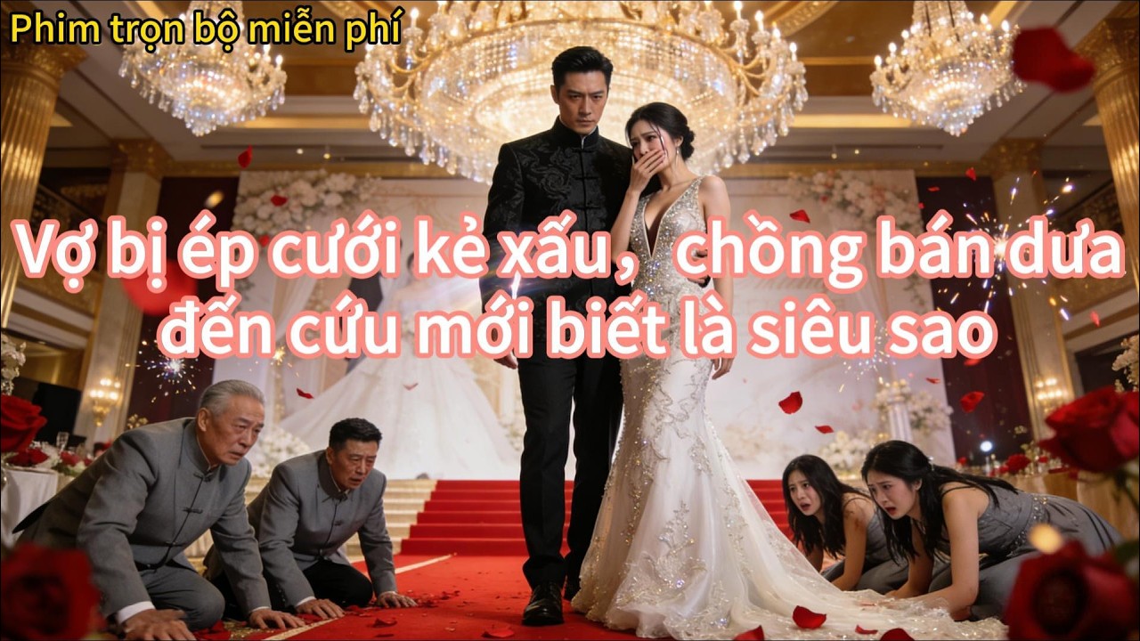[Full bộ miễn phí]Vợ bị ép cưới kẻ xấu, chồng bán dưa đến cứu mới biết là siêu sao #drama #phimhay
