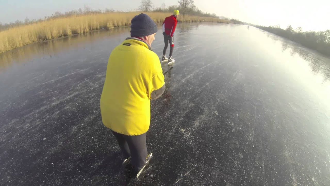 natuurijs schaatsen earnewald 17-1-2013