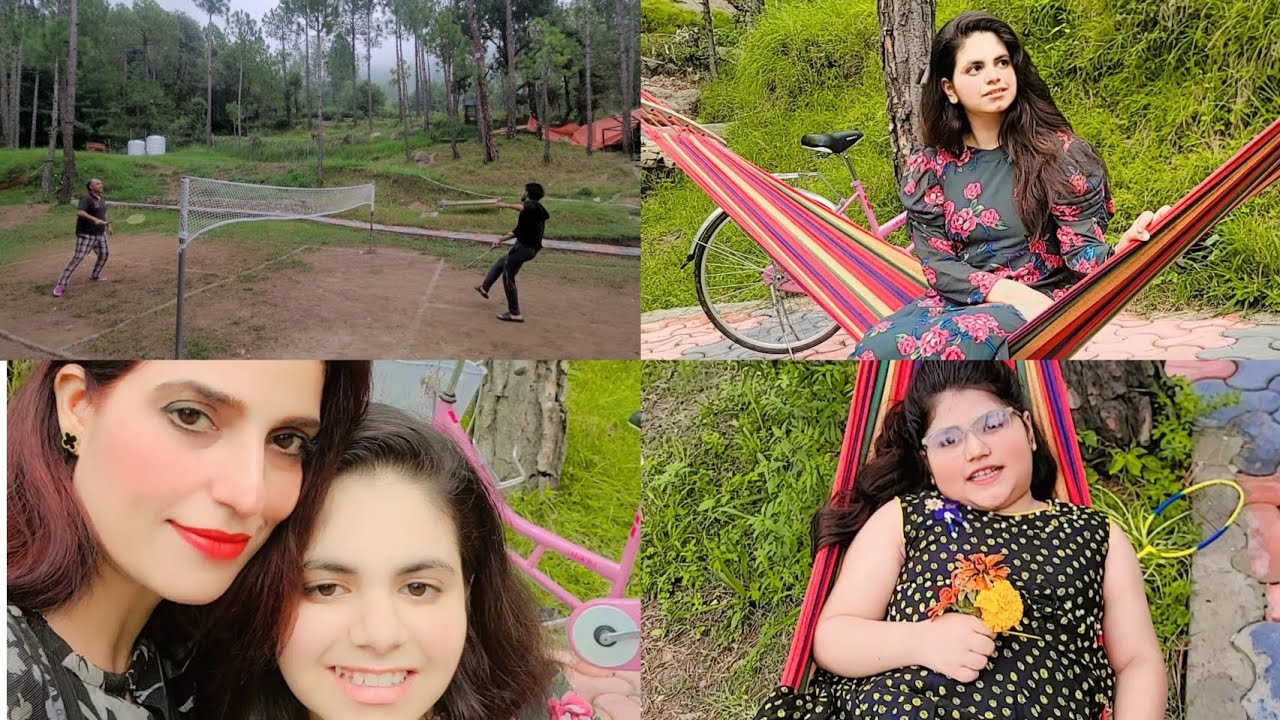 Tree houses in new Murree/Experience of   Glamping/khanabadosh glamps in Murree #bushrasfudo