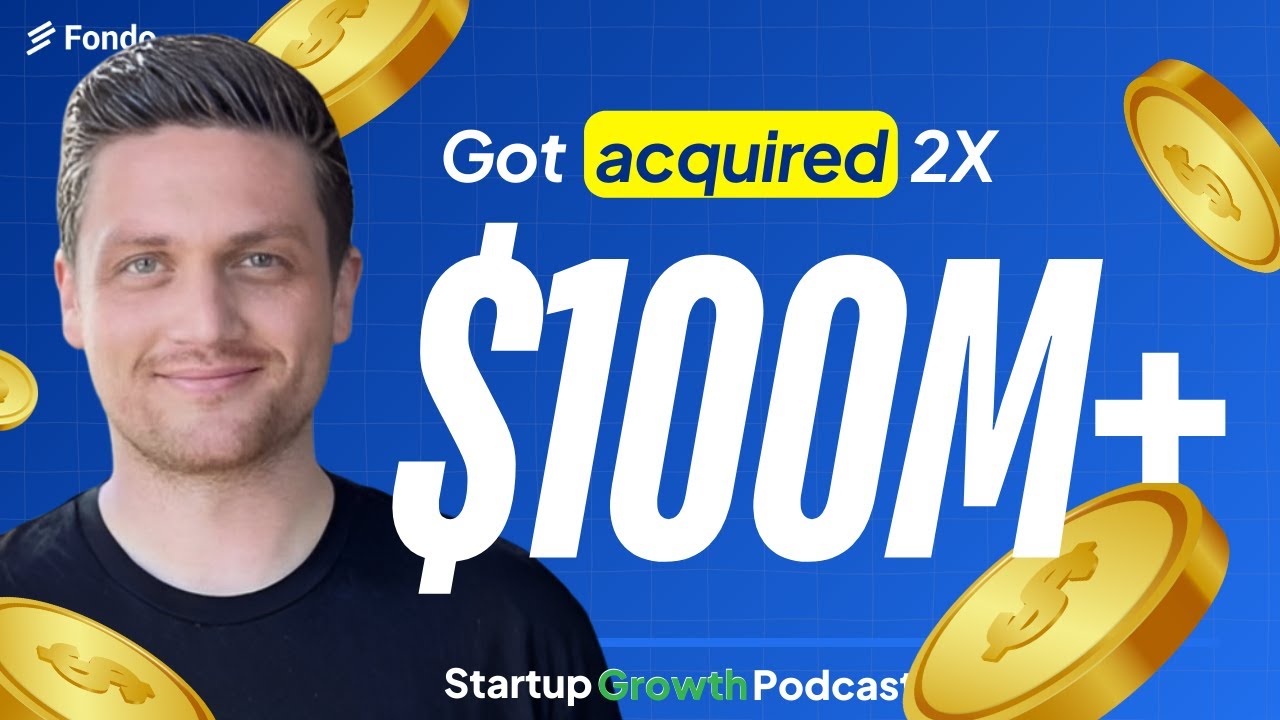 From cold email to his 2 startups getting acquired for $100M+