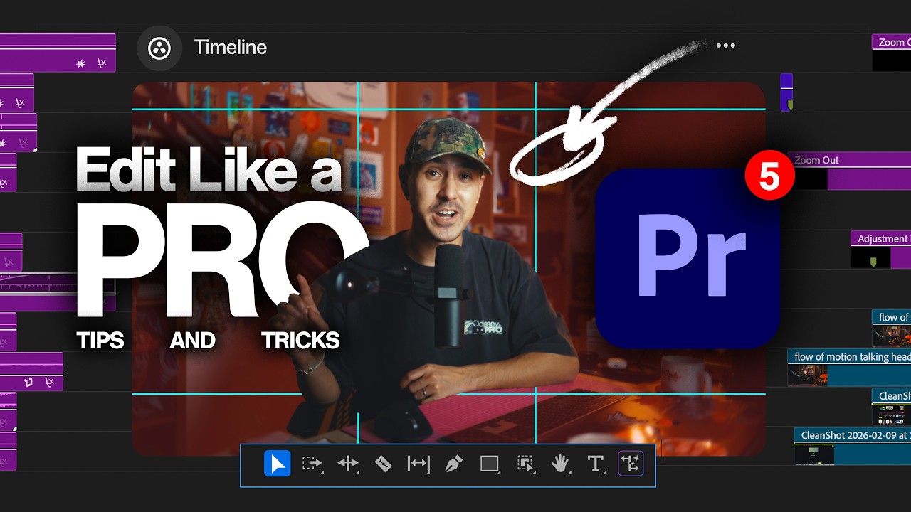 5 premiere pro hacks i literally didn't know existed