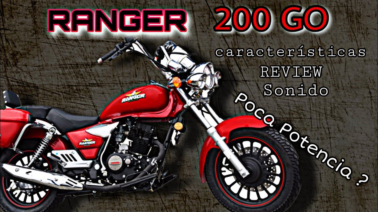 Ranger 200 GO  luxury 200 | una moto 200 con poca  potencia?.