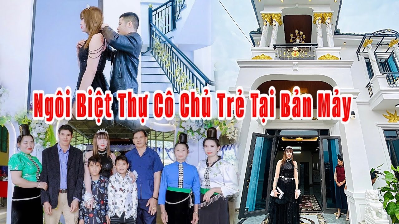 Toàn Cảnh Mừng Lễ Tân Gia GĐ: Tùng Vũ - Óng Tuệ Nhi Bản Mảy, Xã Thuận Châu, Sơn La