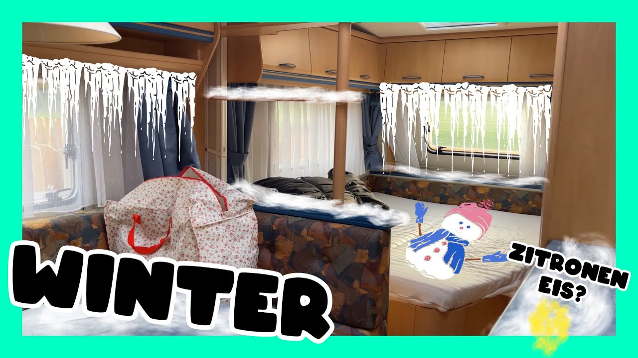 Wohnwagen Einwintern - Was ist wichtig beim Winterfest machen