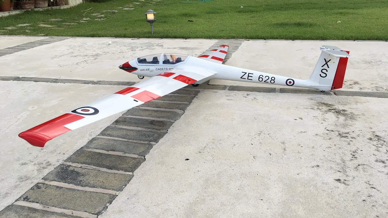 FlyFly ASK 21 RC Glider Maiden Flight