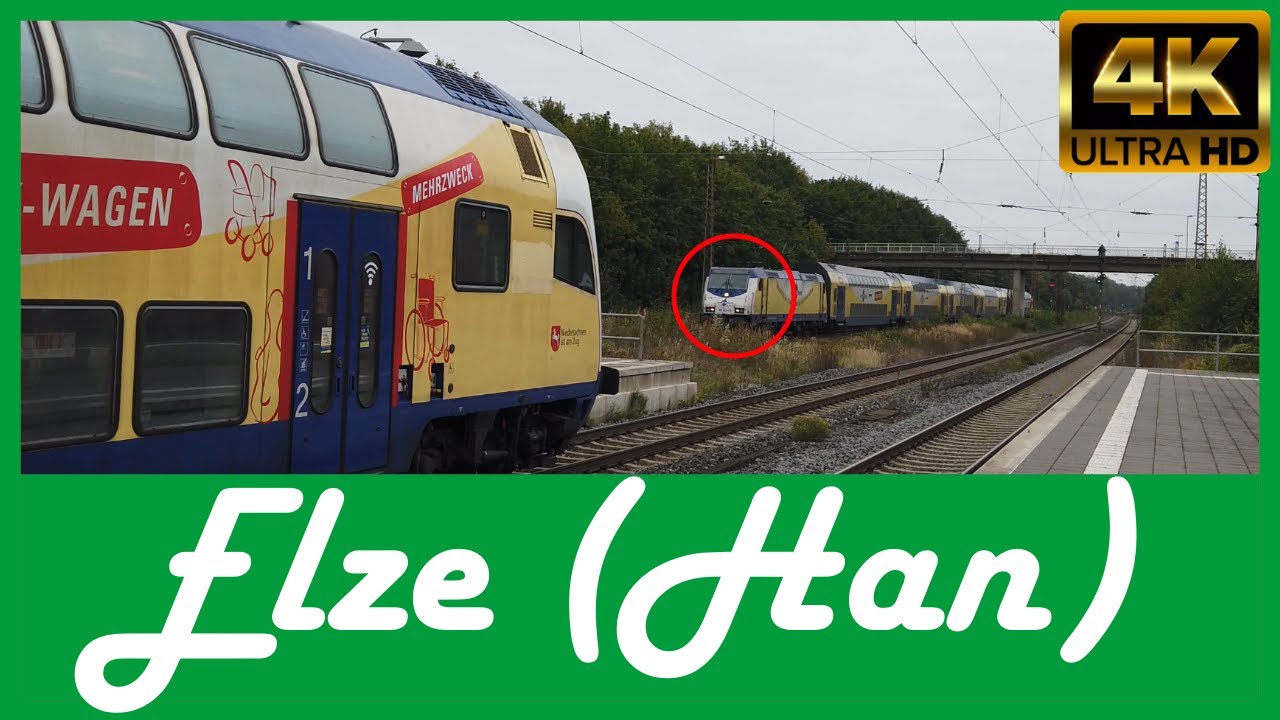 🟩ELZE(Han) mit ICE T, Metronom, start+ Dostos, Lints und mehr [4K/50FPS] | Zugblick #35🟩​