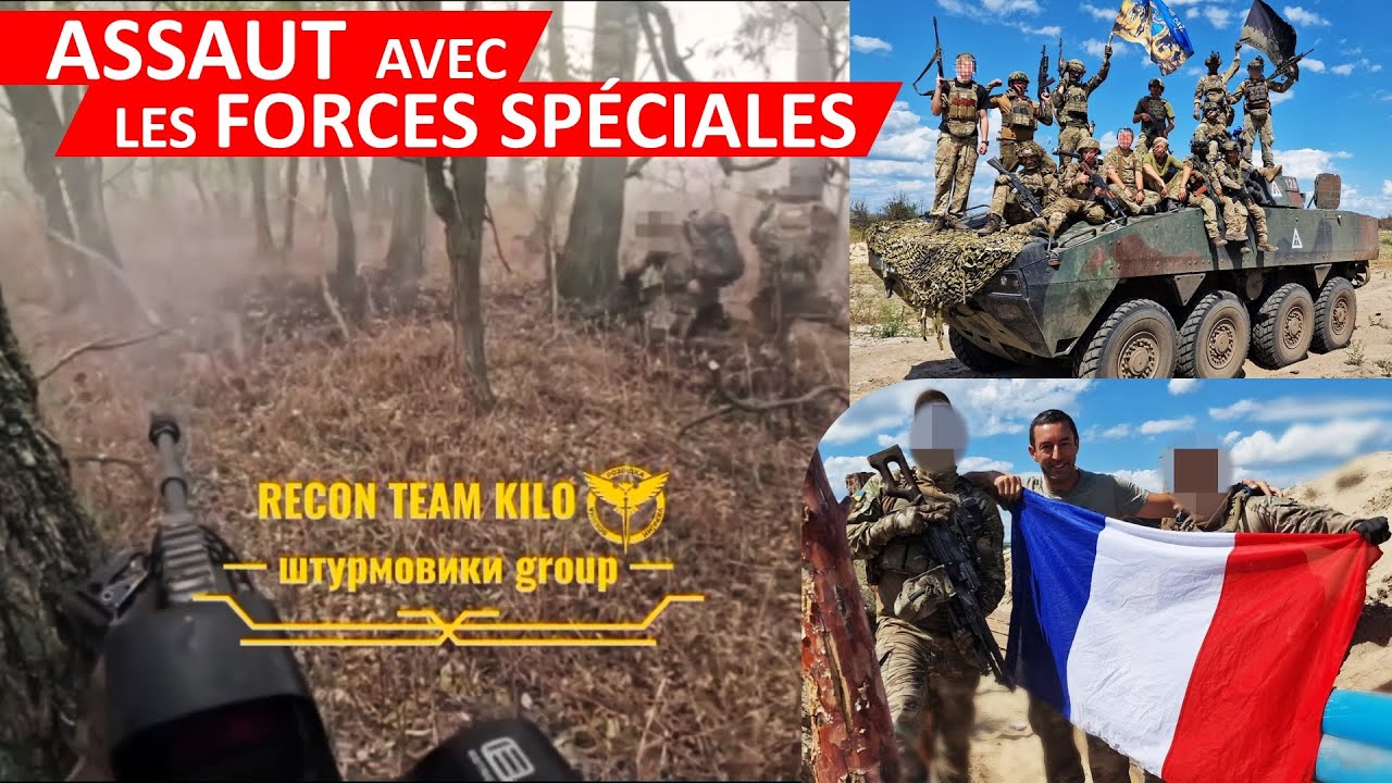 [🇺🇦/🇷🇺] A L'ASSAUT avec les FORCE SPÉCIALES UKRAINIENNES - deux Français en 1ère ligne