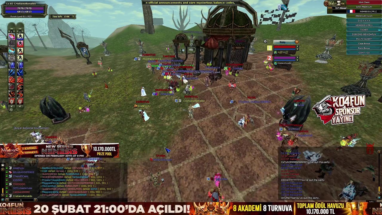 🏆KO4FUN - NEMESIS GELİYORRRRRR Ödüllü Farm Beta 13 Şubat -16 Şubat NEMESIS Official Açılış 20 Şubat