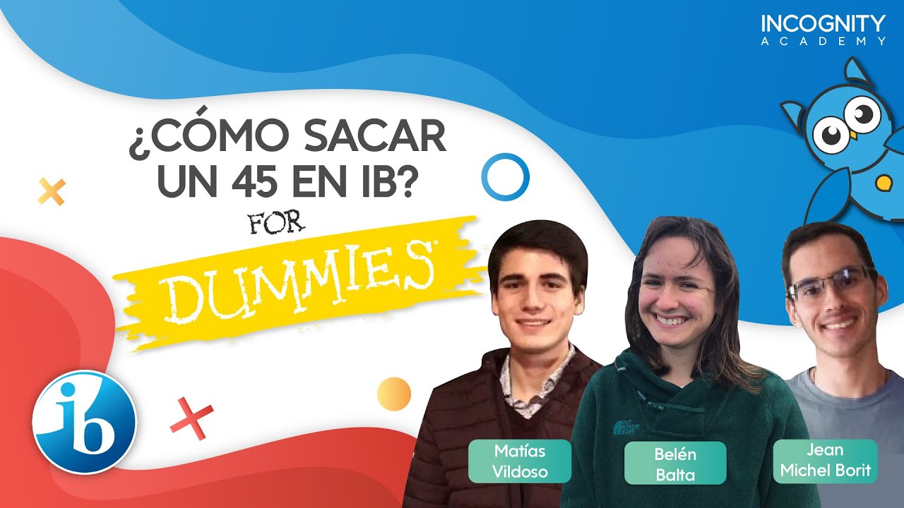 ¿Cómo sacar 45 PUNTOS EN bachillerato internacional?📝💯 | WEBINAR🔴