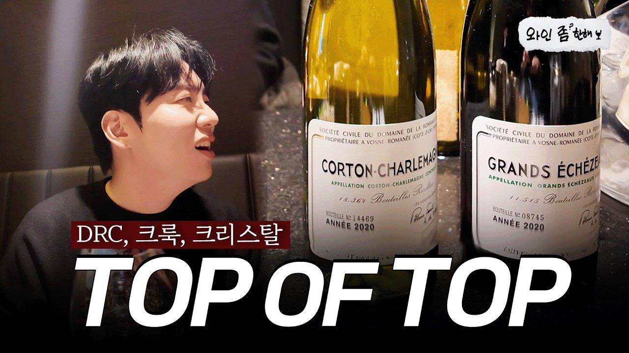 와인 인생 하이라이트 | DRC 포함 레전드 라인업 [와인좀한해]