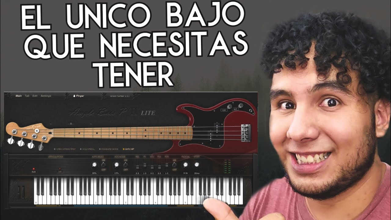 El MEJOR bajo virtual GRATUITO | Reseña Ample Bass P Lite II