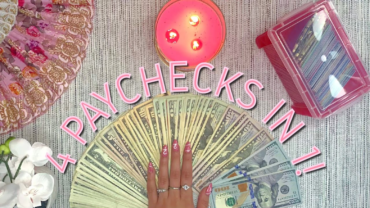 4 PAYCHECKS IN 1 STUFFING🥳 | Waitress Income🍝 | Cash Stuffing💰
