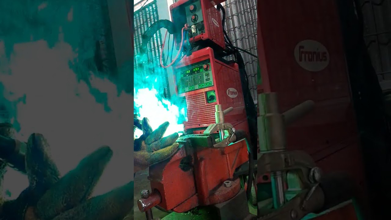 fronius tps 4000 mig welding aluminum