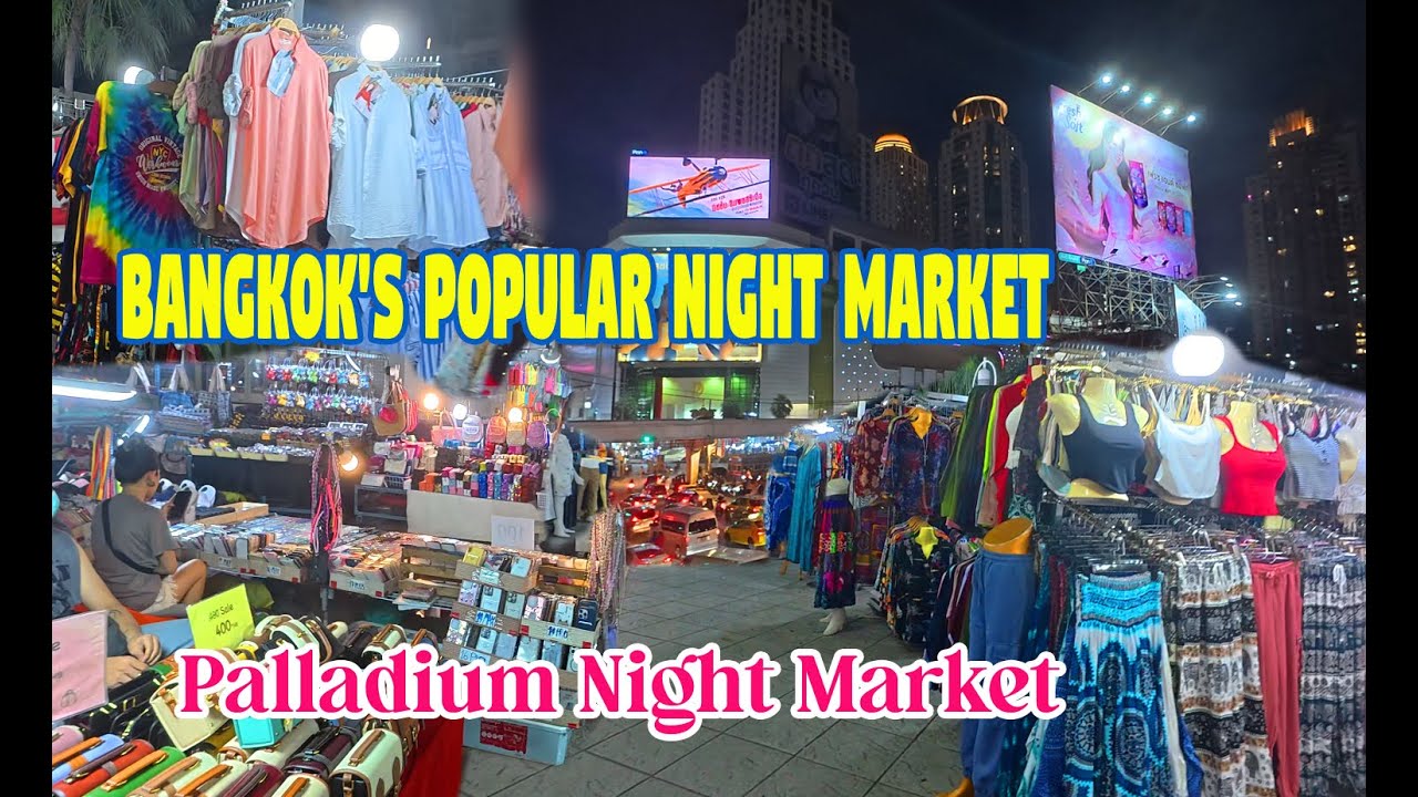 Exploring Palladium Night Market – Hidden Gem in the Heart of Bangkok!