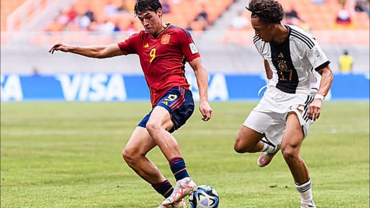 Marc Guiu VS Germany u17 World Cup 2023