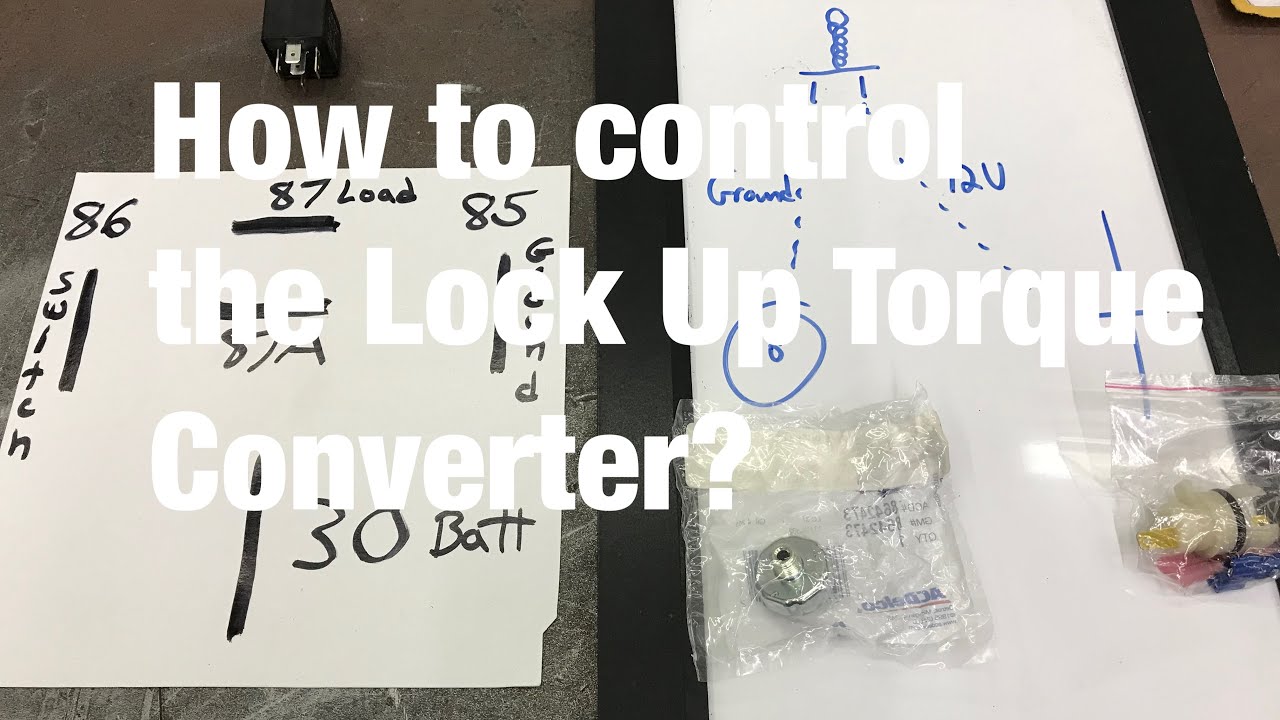 How to control the Lock up Torque Converter?