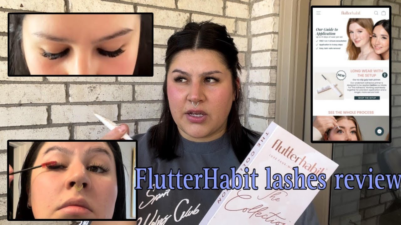 full honest review on flutterhabit lashes!