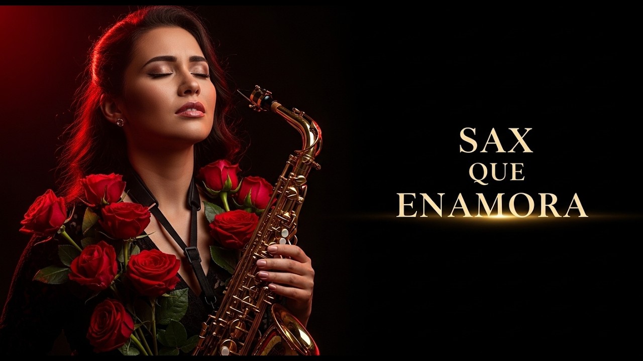 Sax Romántico de San Valentín para Enamorarse 💘 Música Suave para una Noche Perfecta