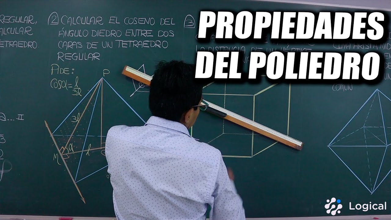 Poliedros - Propiedades  [Geometría del espacio]
